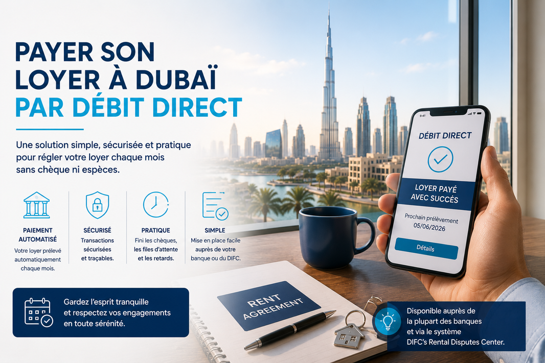 Payer son loyer à Dubaï par débit direct