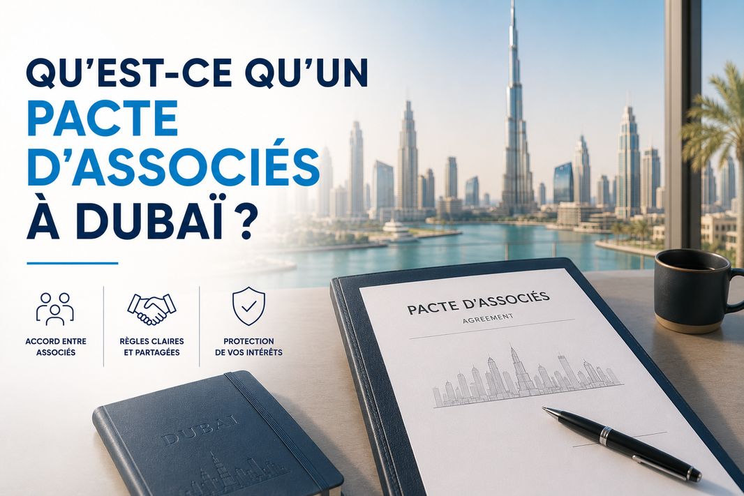 Qu'est-ce qu'un pacte d'associés à Dubaï?