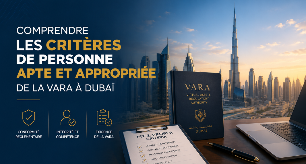 Comprendre les critères de personne apte et appropriée de la VARA à Dubaï