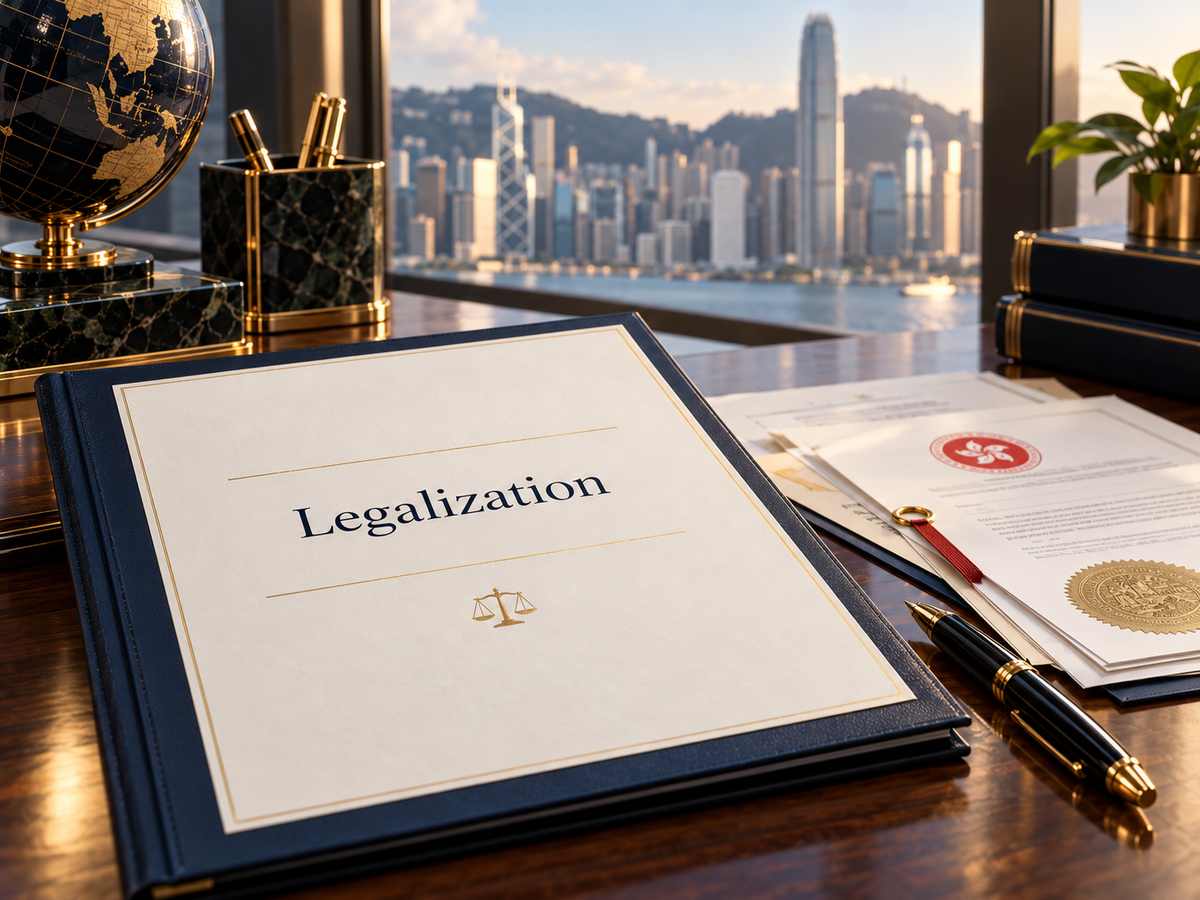 Legalization par China Legal Service (HK) Ltd