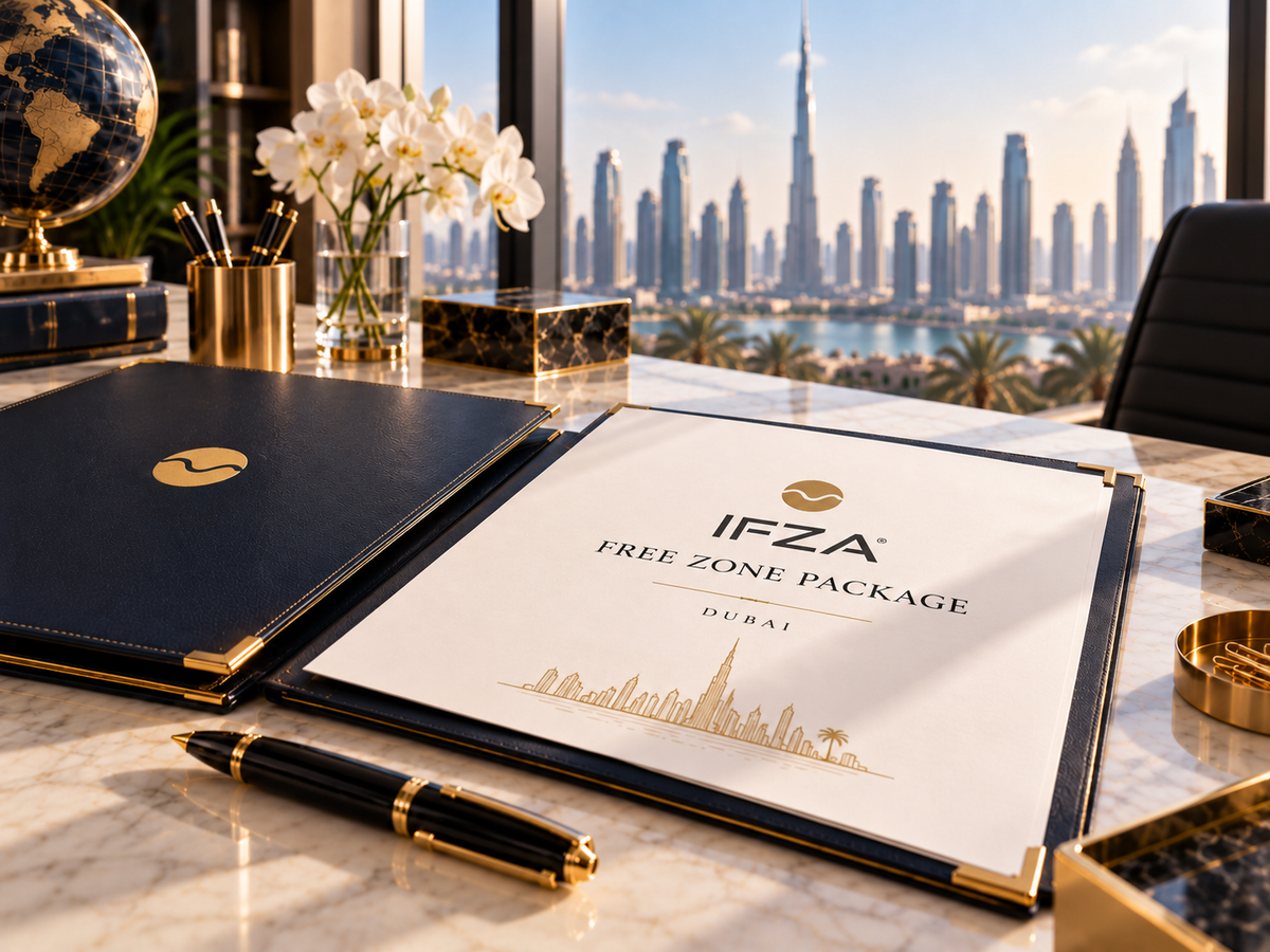 Package Free-Zone IFZA Dubai